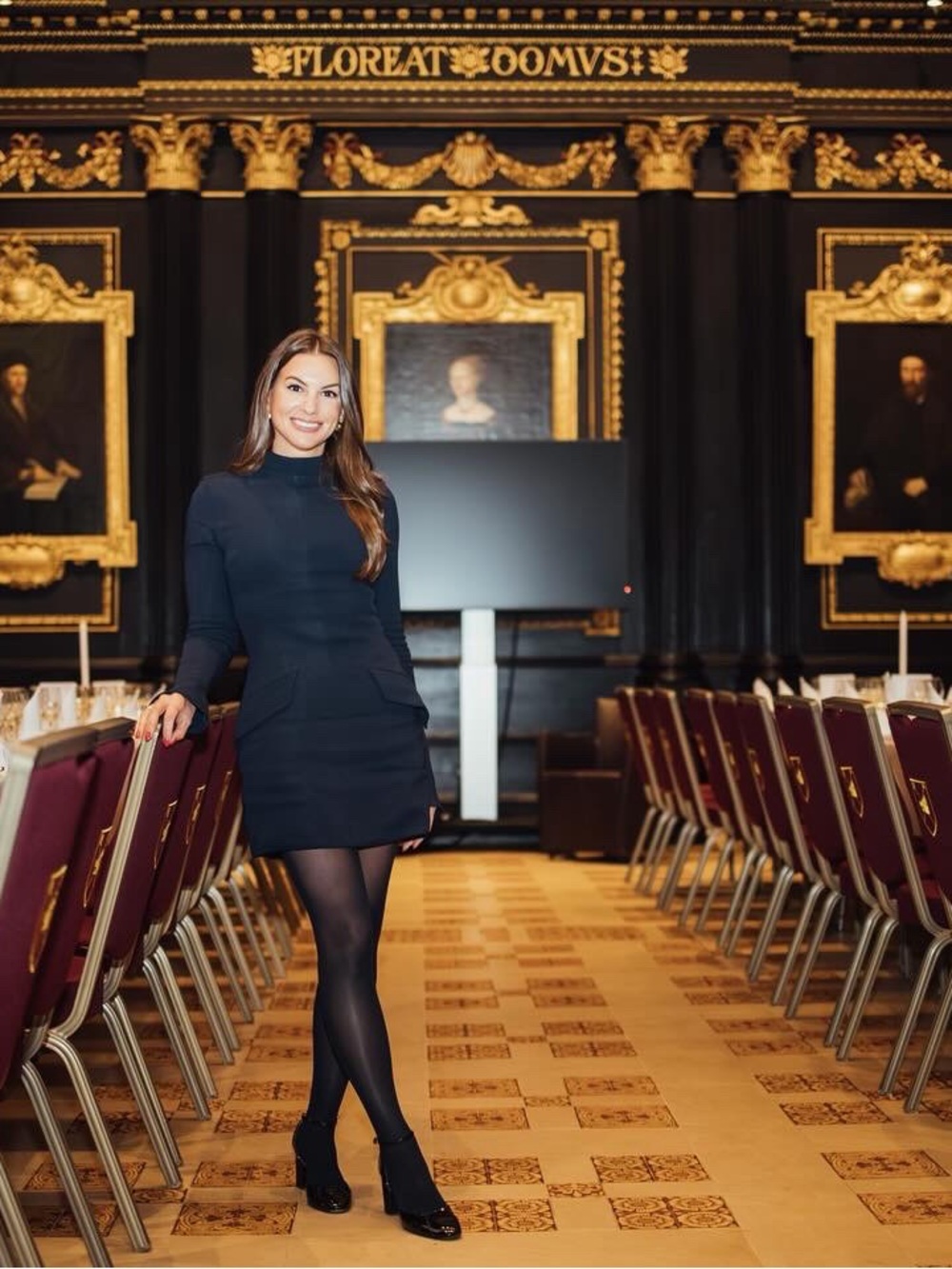 House of CB Mahalia Long Sleeve Minidress